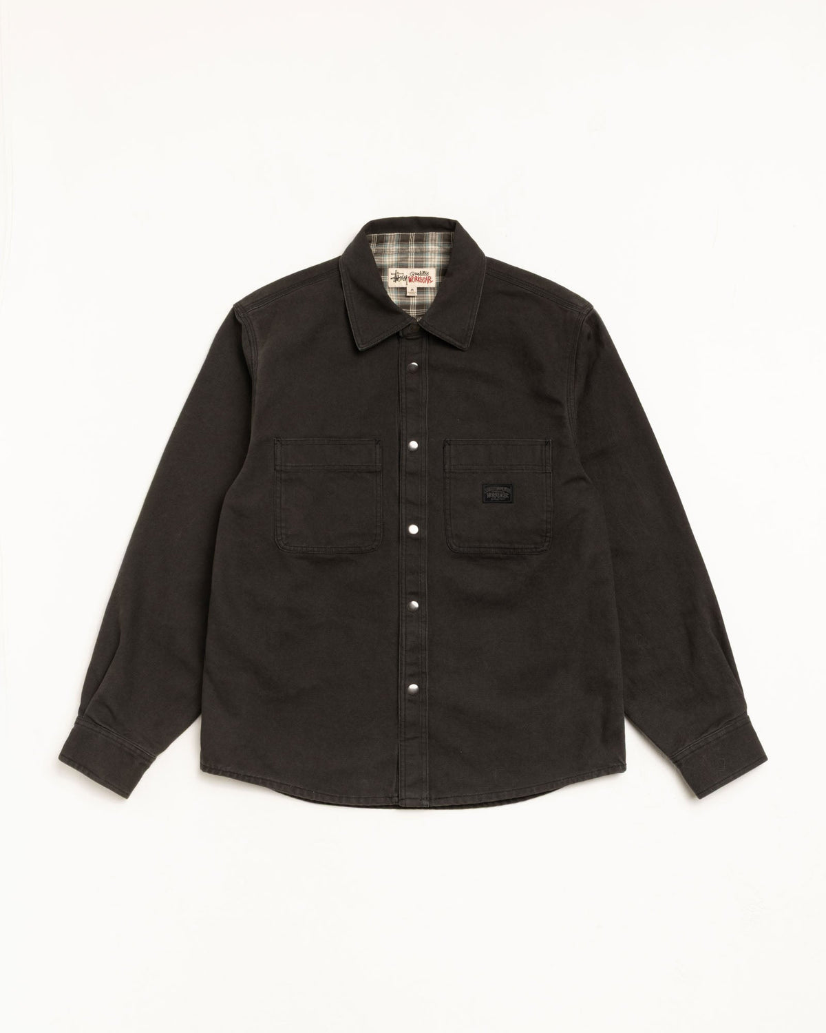 HEAVY WASHED CANVAS SHIRT