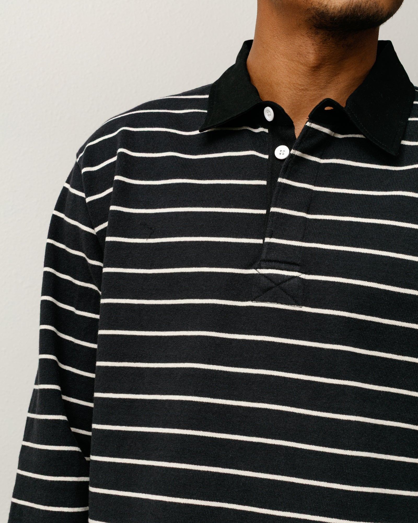 STRIPED RUGBY SHIRT