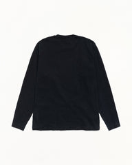 DYED LS MOCK NECK TEE