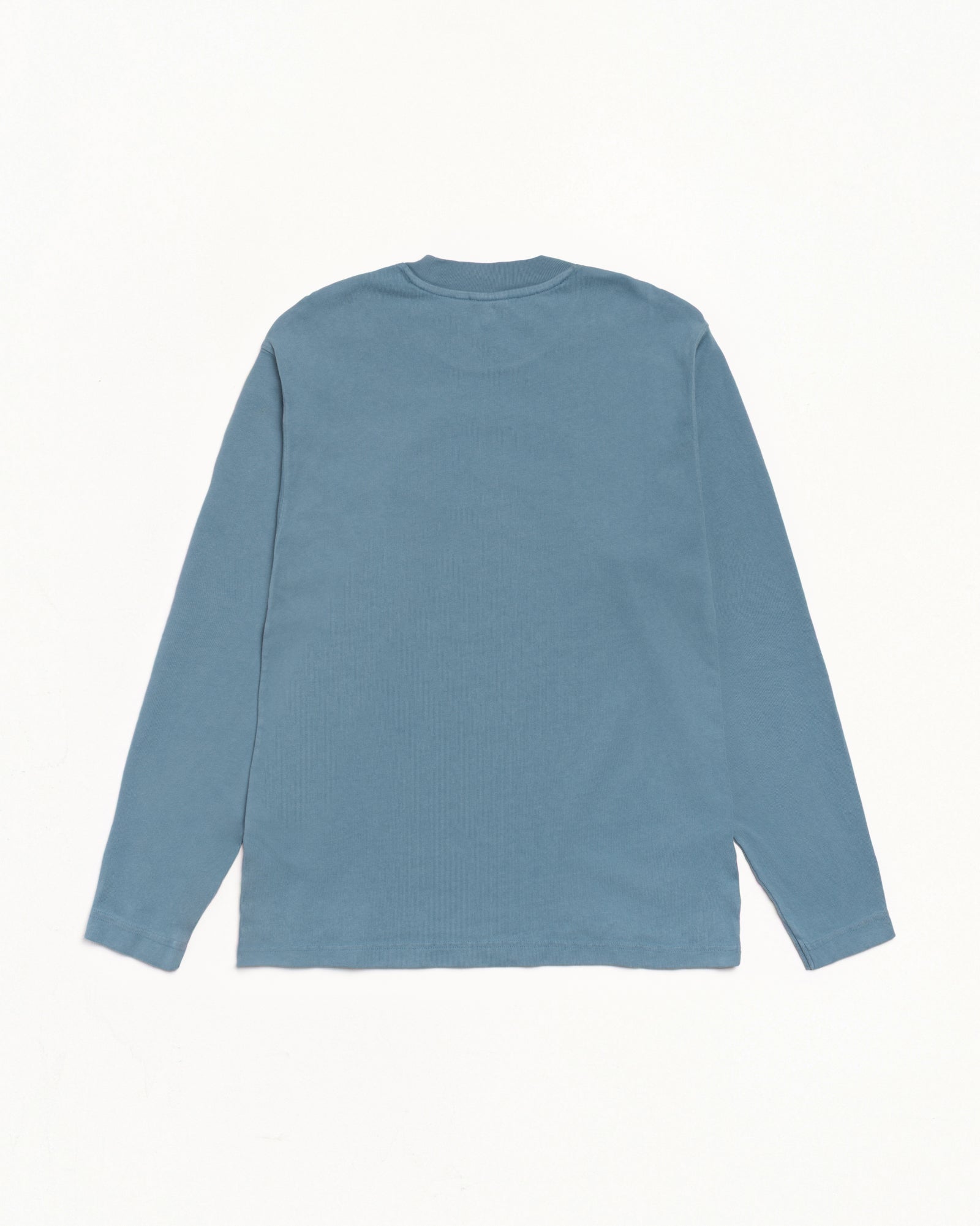 DYED LS MOCK NECK TEE