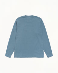 DYED LS MOCK NECK TEE