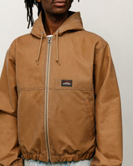 WAXED COTTON WORK JACKET