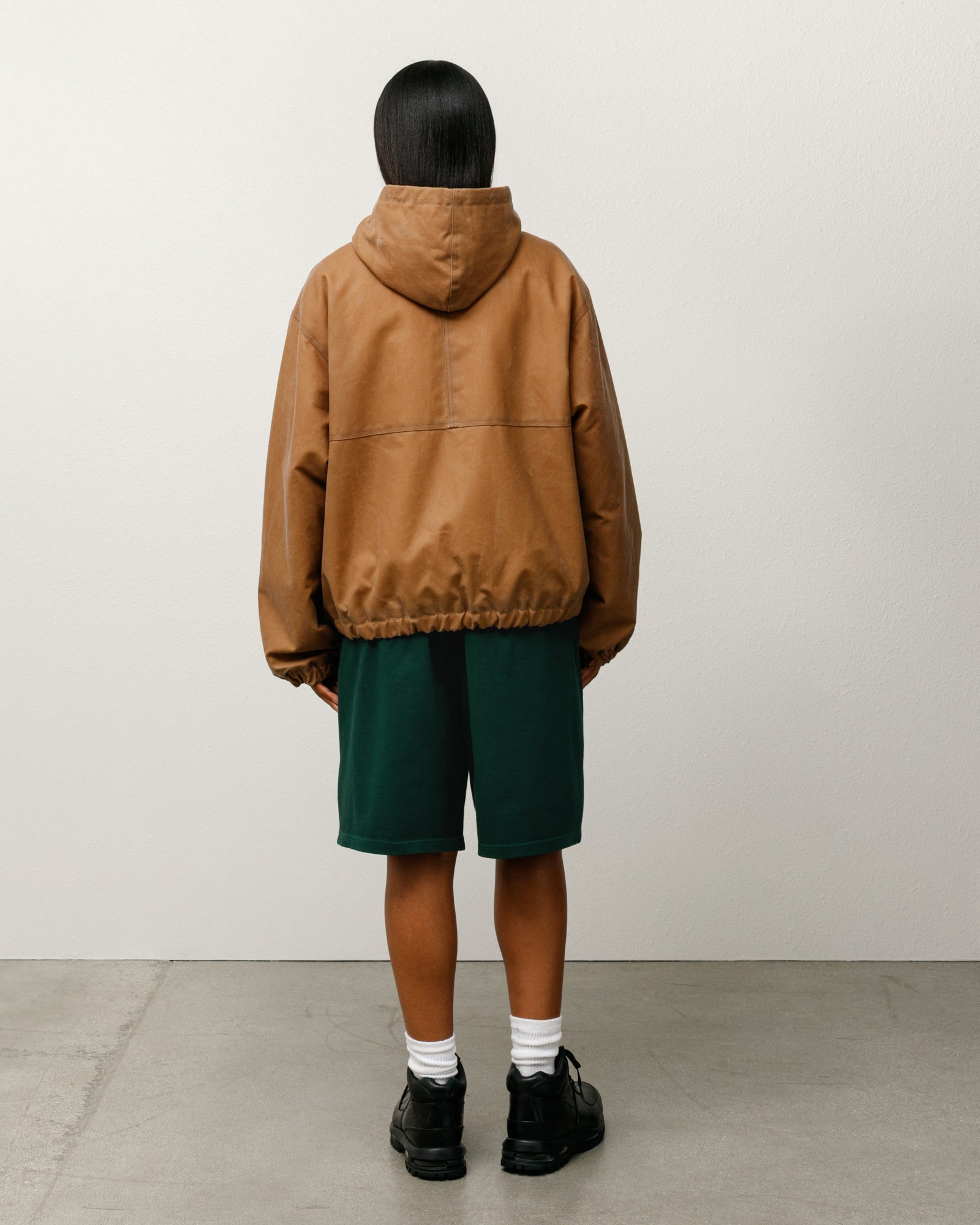 WAXED COTTON WORK JACKET