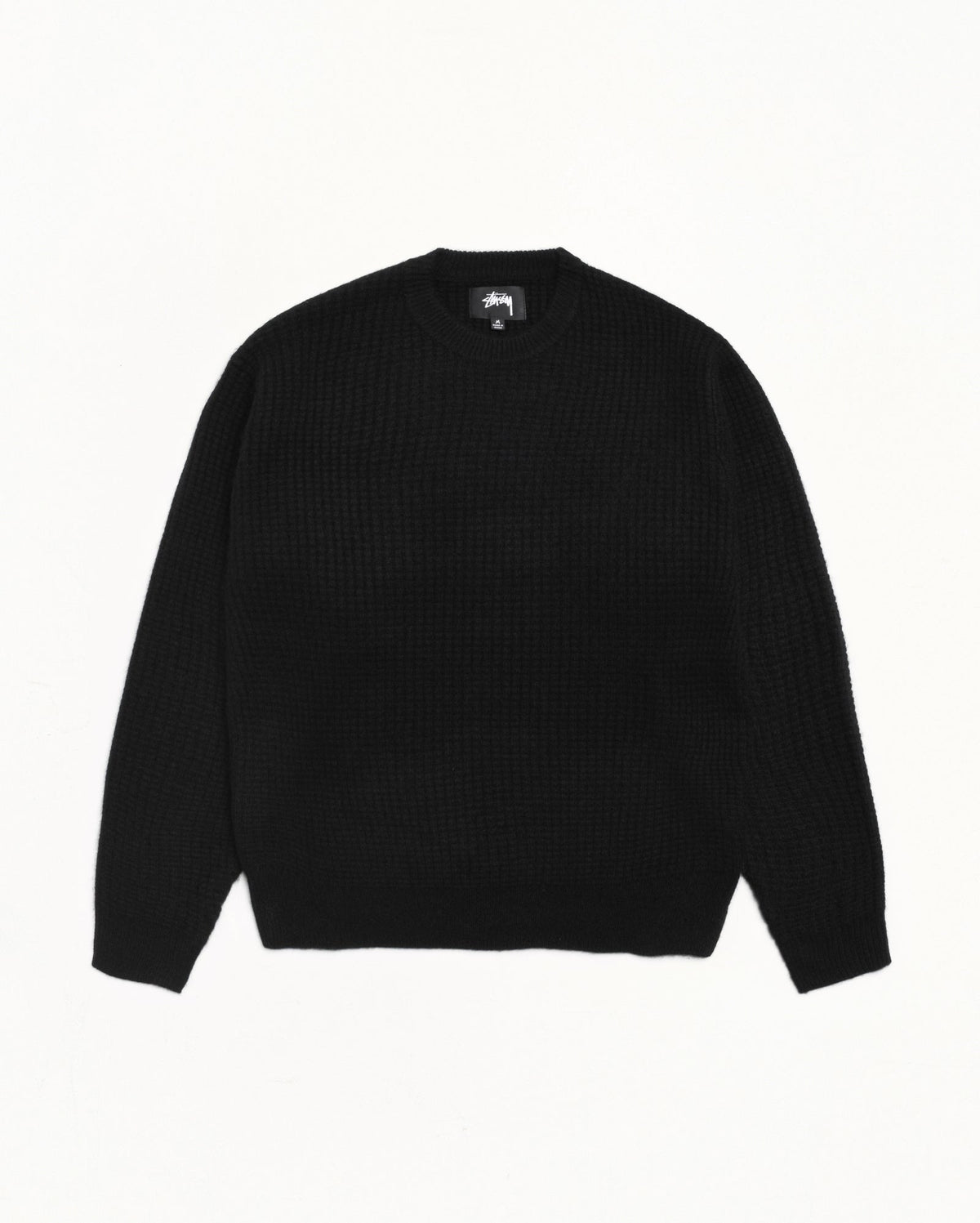 WAFFLE CASHMERE SWEATER