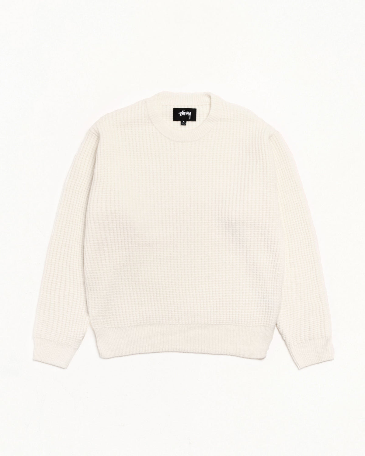WAFFLE CASHMERE SWEATER