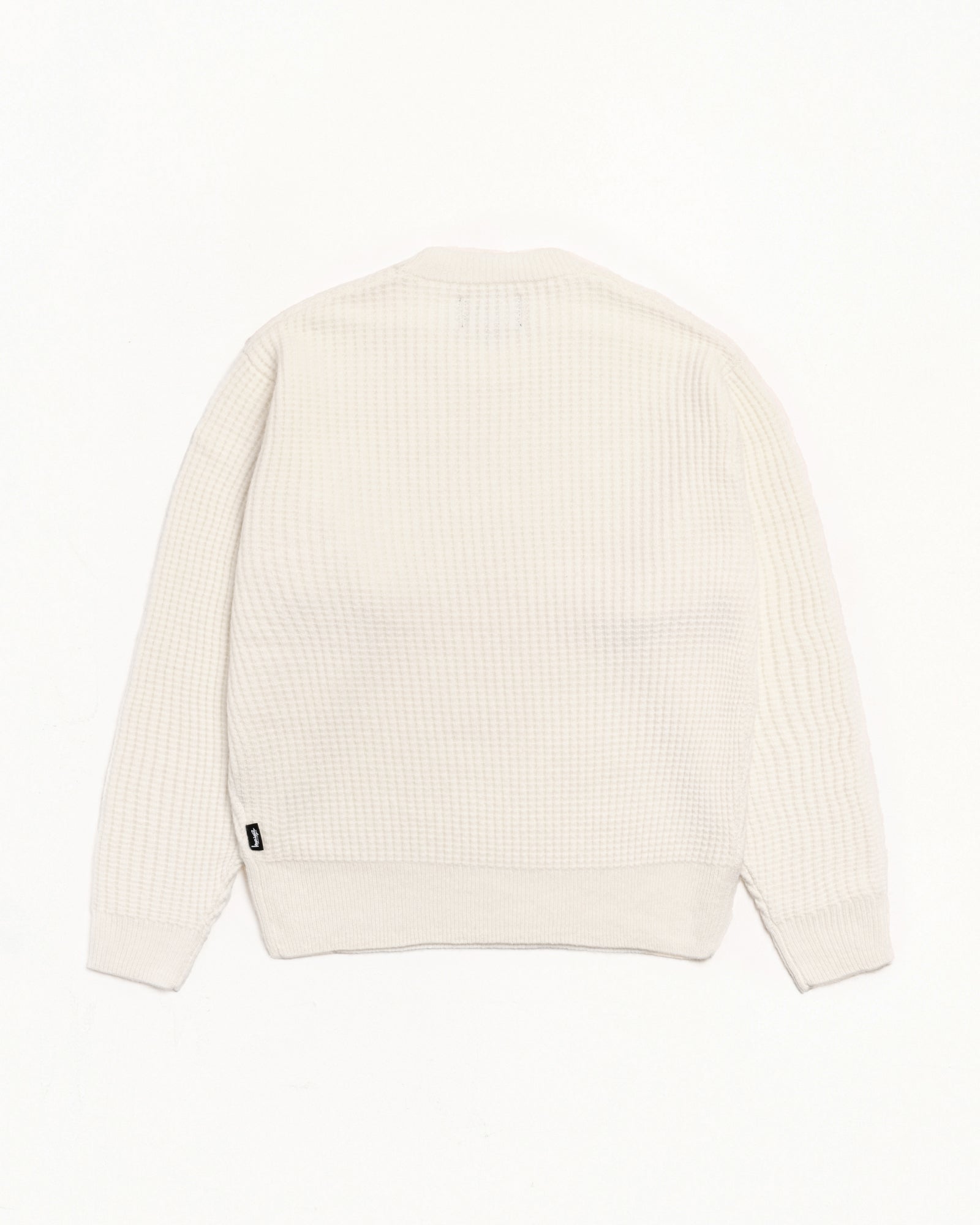 WAFFLE CASHMERE SWEATER