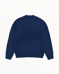 WAFFLE CASHMERE SWEATER
