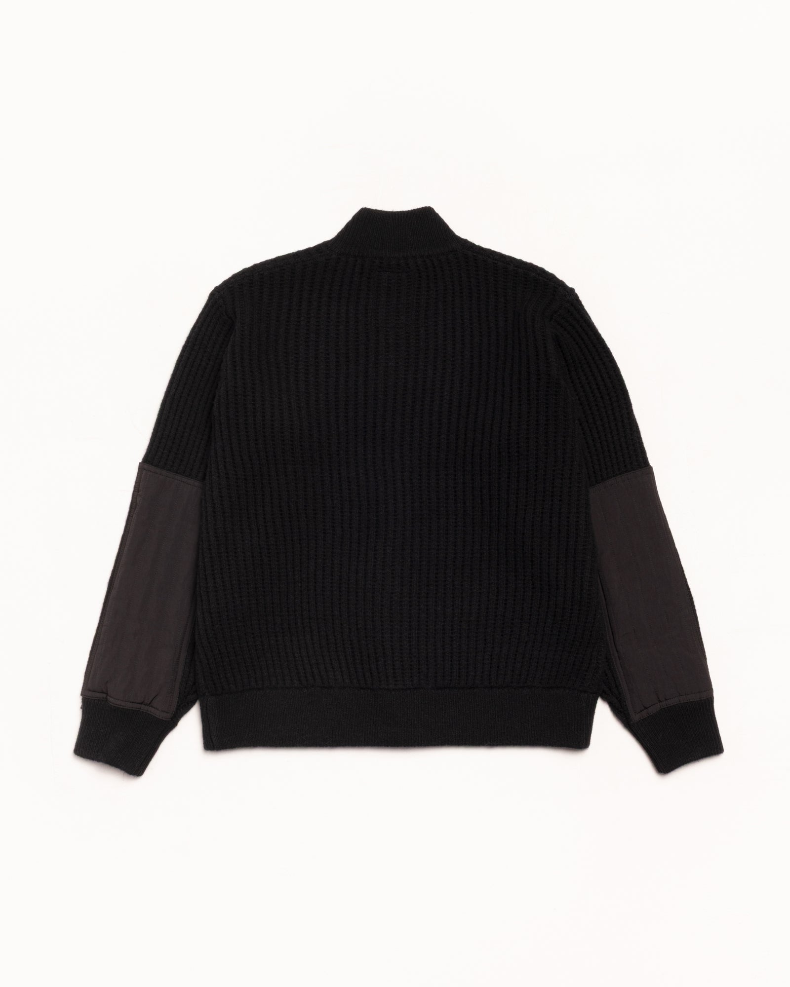 LAMBS WOOL ZIP SWEATER
