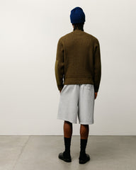 LAMBS WOOL ZIP SWEATER