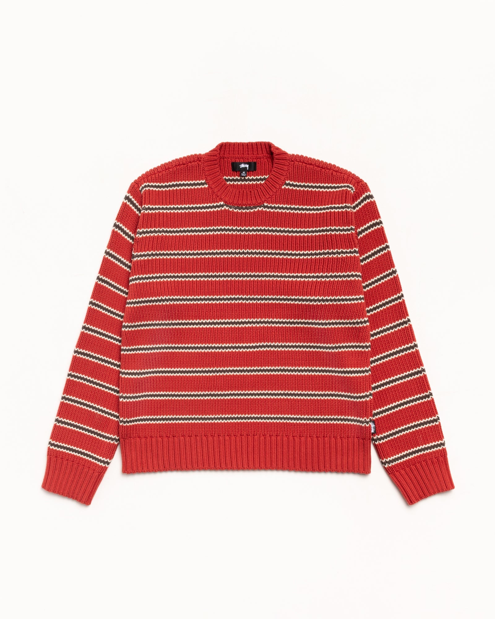 CHUNKY COTTON STRIPE SWEATER