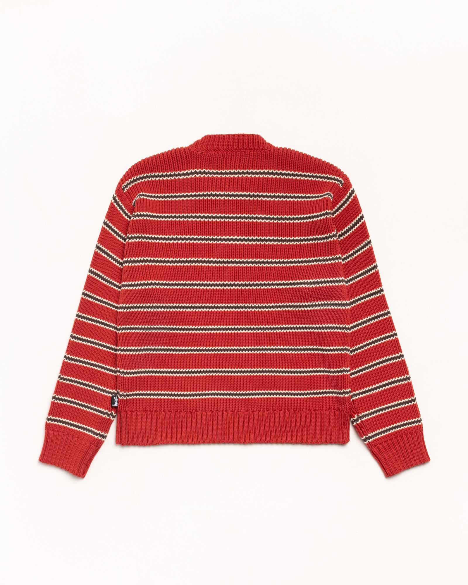 CHUNKY COTTON STRIPE SWEATER