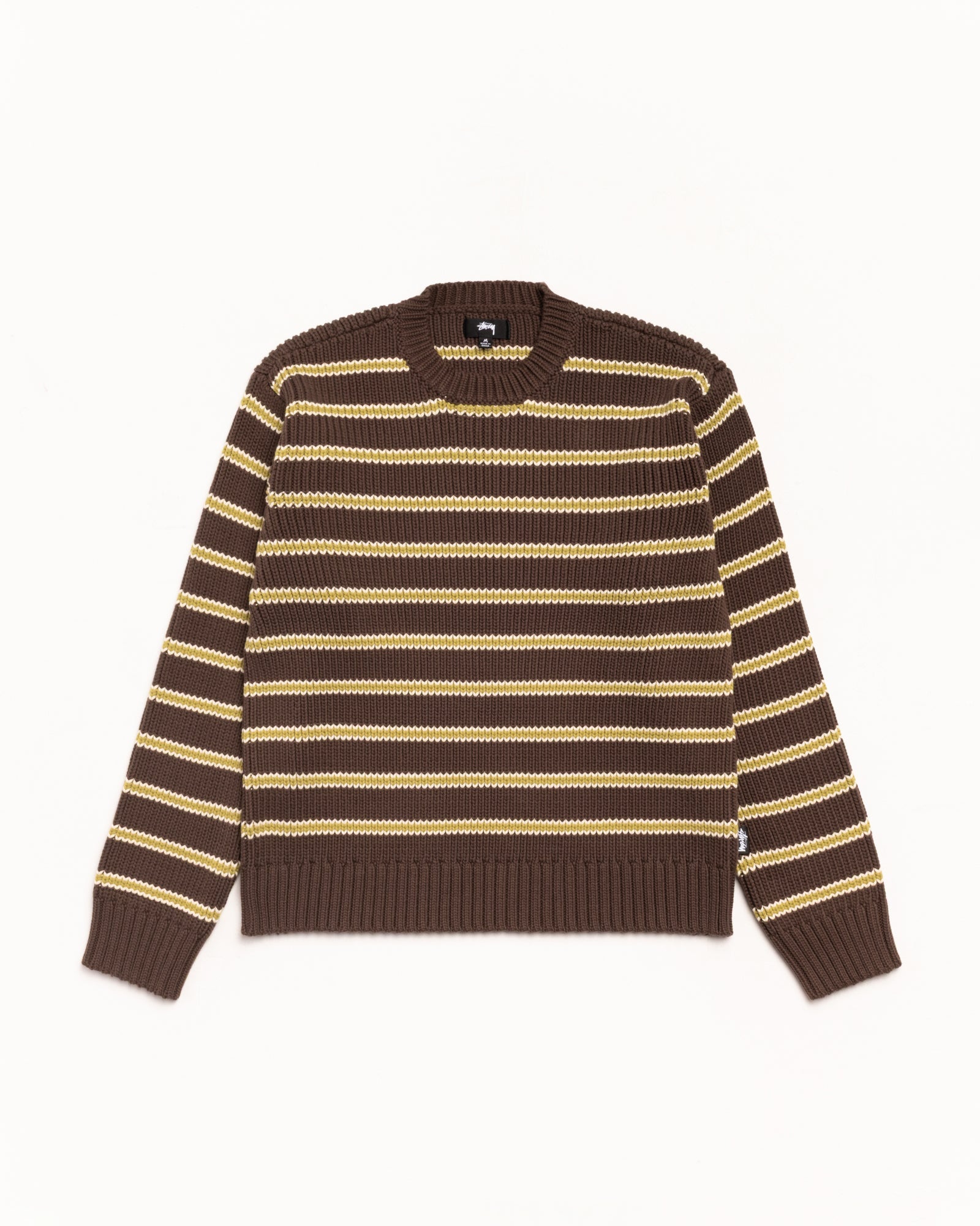 CHUNKY COTTON STRIPE SWEATER