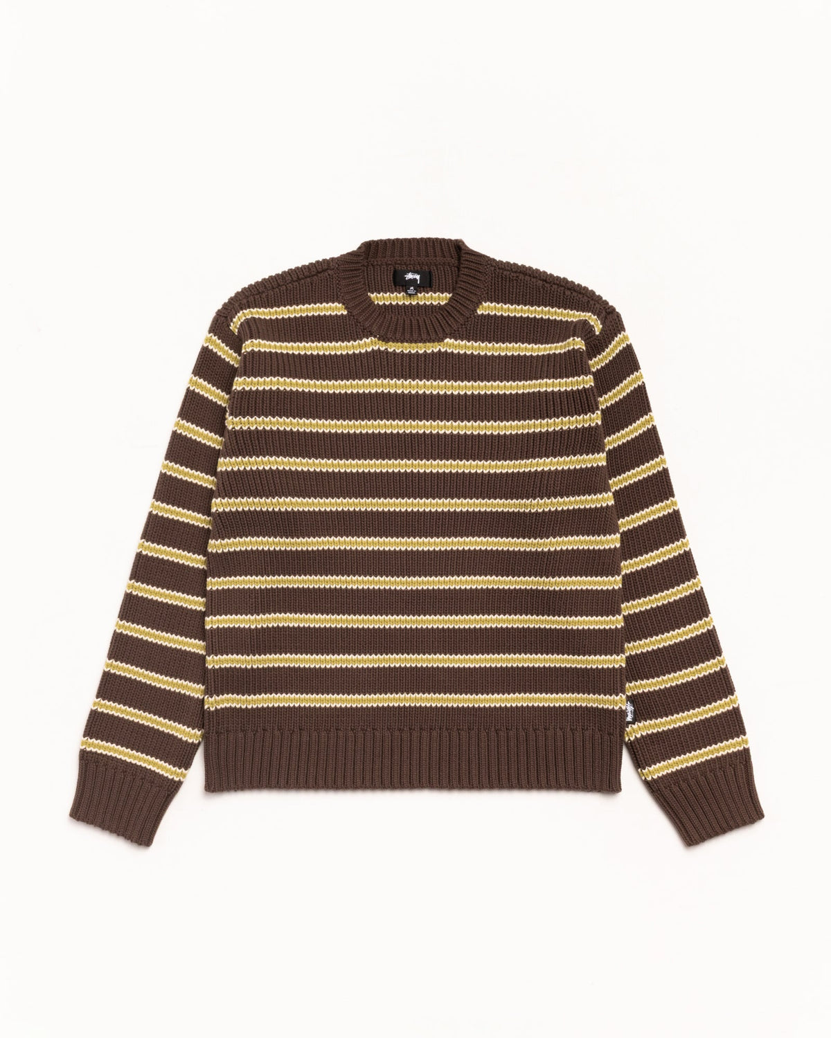 CHUNKY COTTON STRIPE SWEATER