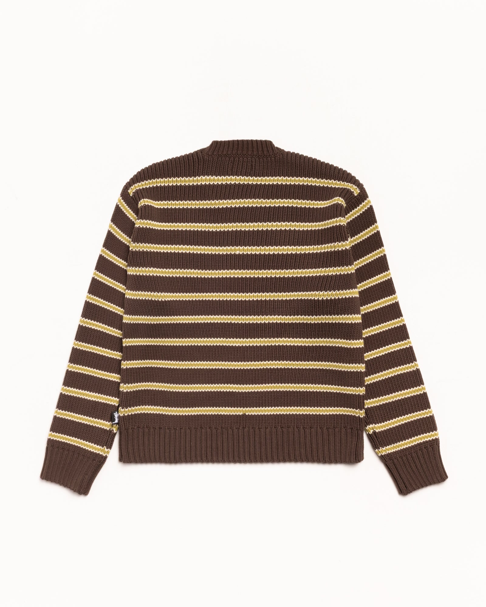 CHUNKY COTTON STRIPE SWEATER