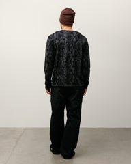 PYTHON FINE WOOL SWEATER