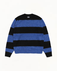 MOHAIR STRIPE SWEATER