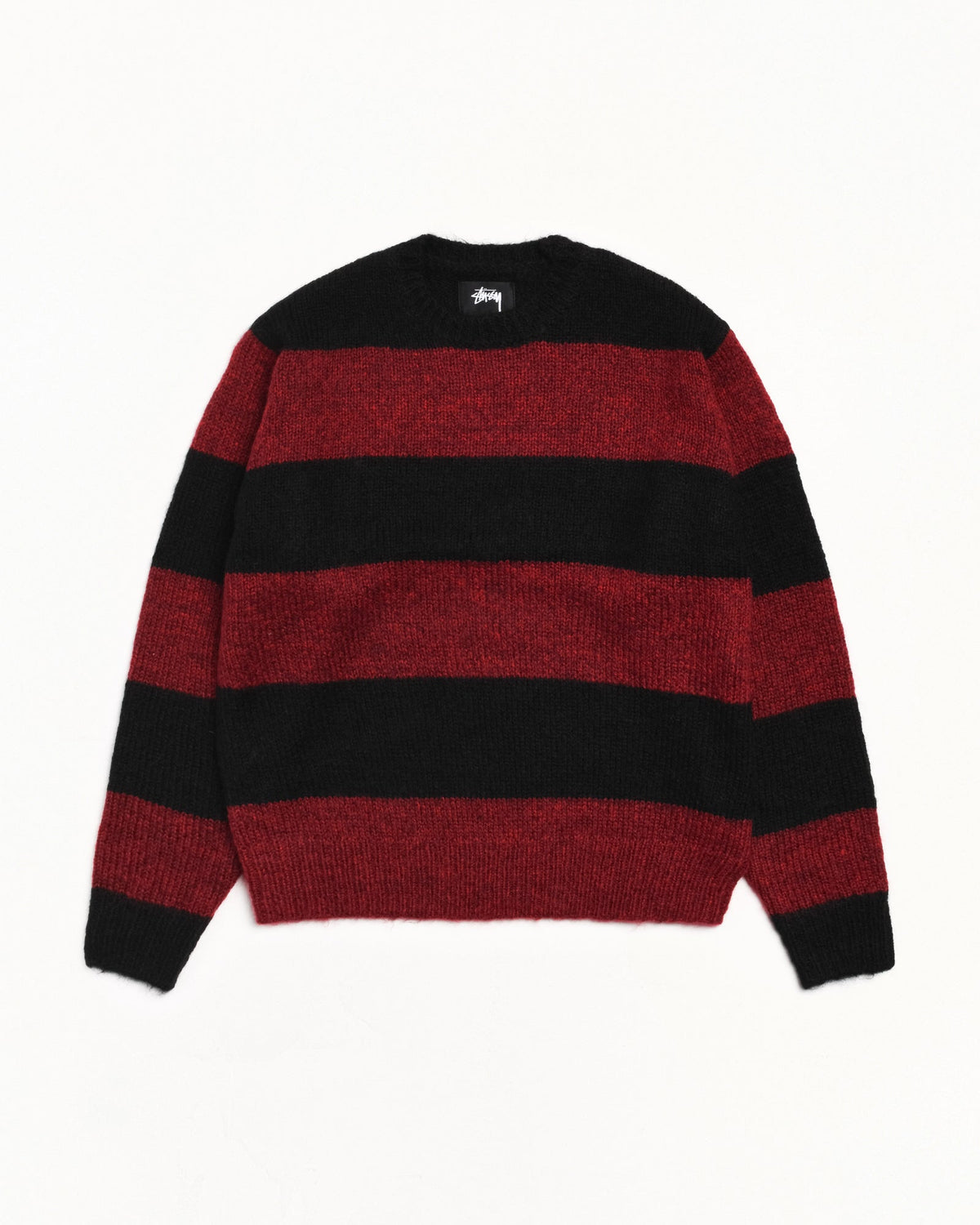 MOHAIR STRIPE SWEATER