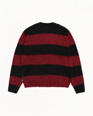 MOHAIR STRIPE SWEATER