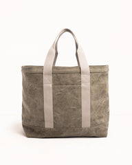 WAXED CANVAS EXTRA LARGE TOTE