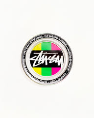 PAINTED GLASS ASHTRAY