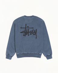 BASIC STÜSSY CREW PIGMENT DYED