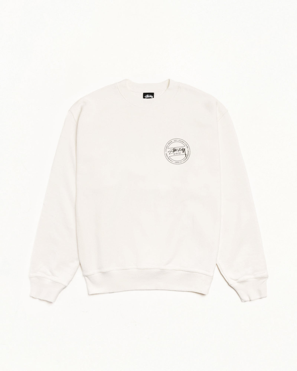 STÜSSY WEAR CREW PIGMENT DYED