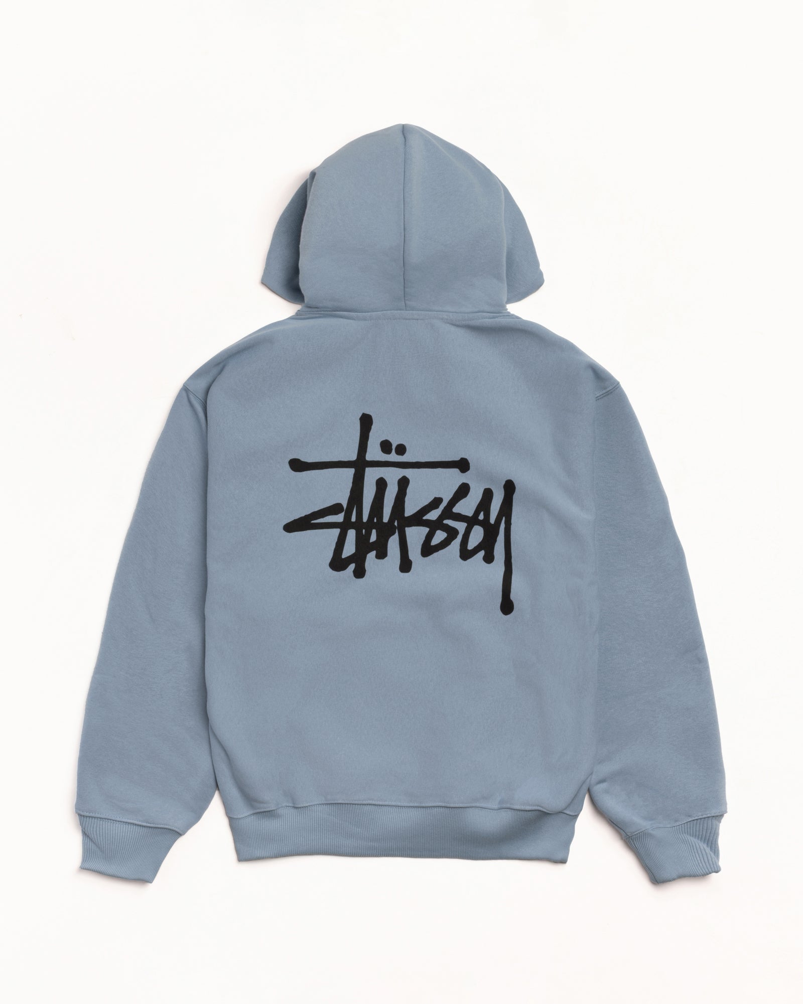BASIC STÜSSY ZIP HOODIE