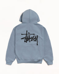BASIC STÜSSY ZIP HOODIE