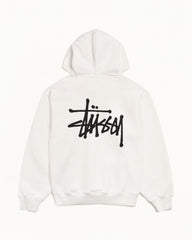 BASIC STÜSSY ZIP HOODIE PIGMENT DYED