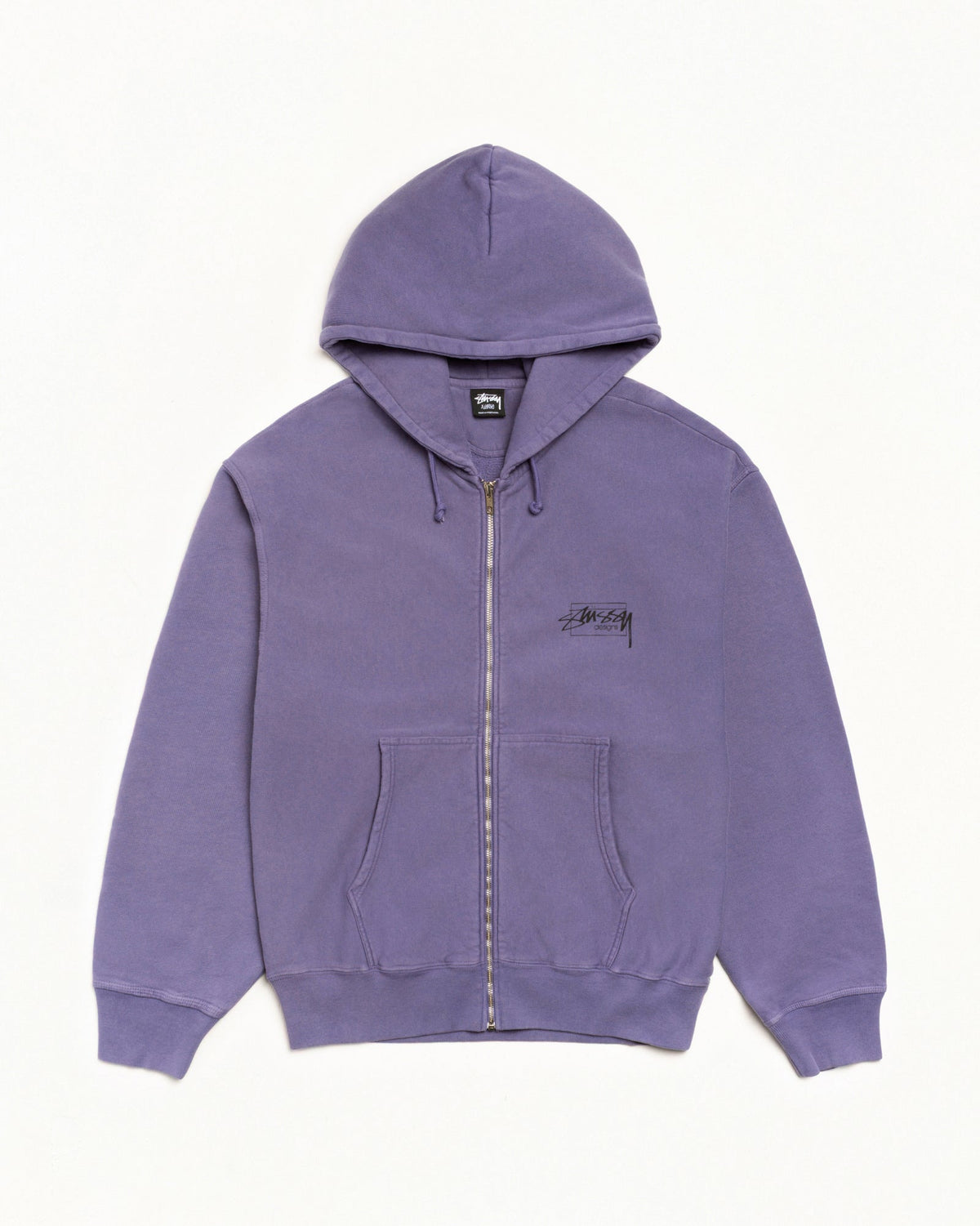 MODERN AGE ZIP HOODIE PIGMENT DYED