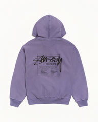 MODERN AGE ZIP HOODIE PIGMENT DYED