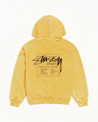 MODERN AGE ZIP HOODIE PIGMENT DYED