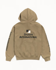 STÜSSY INTERNATIONAL ZIP HOODIE