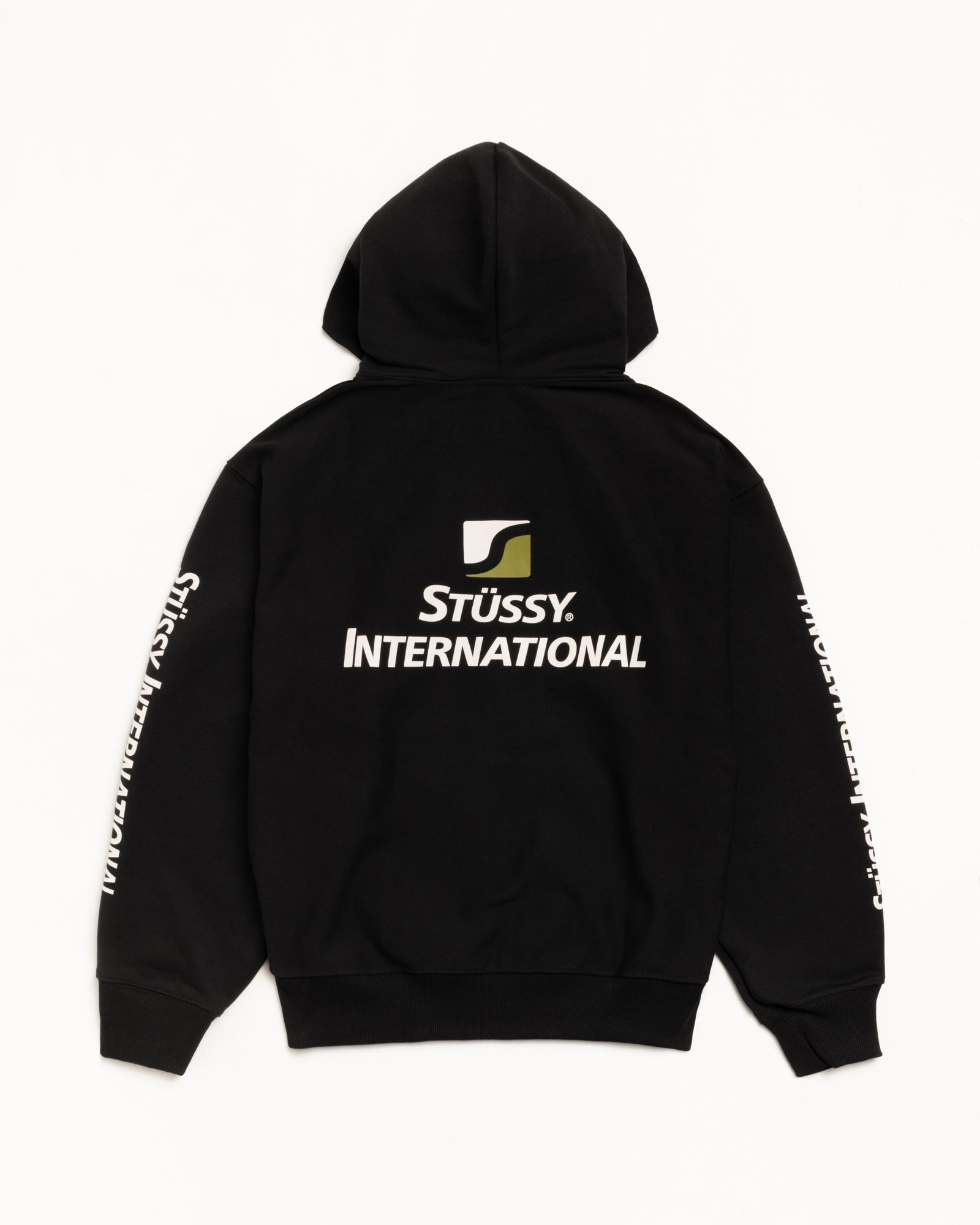 STÜSSY INTERNATIONAL ZIP HOODIE
