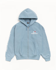 STÜSSY INTERNATIONAL ZIP HOODIE