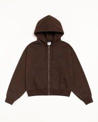 STÜSSY & NIKE STONE WASHED FLEECE ZIP HOODIE